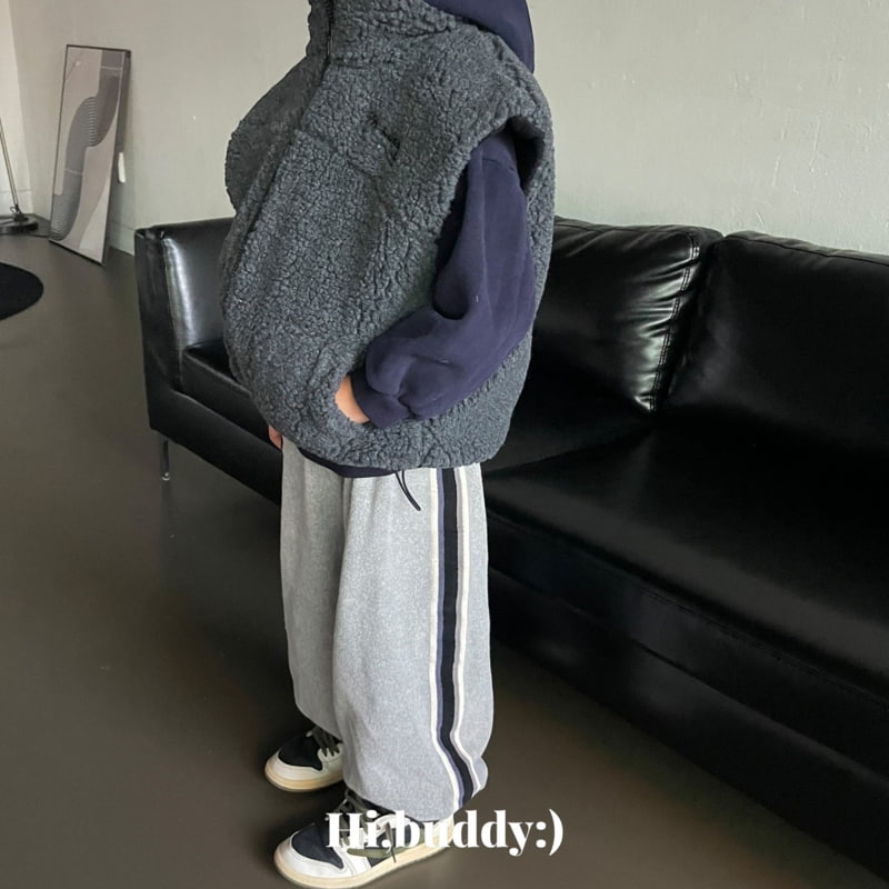 Hi buddy - Korean Children Fashion - #kidsshorts - Tape Jogger Pants - 11