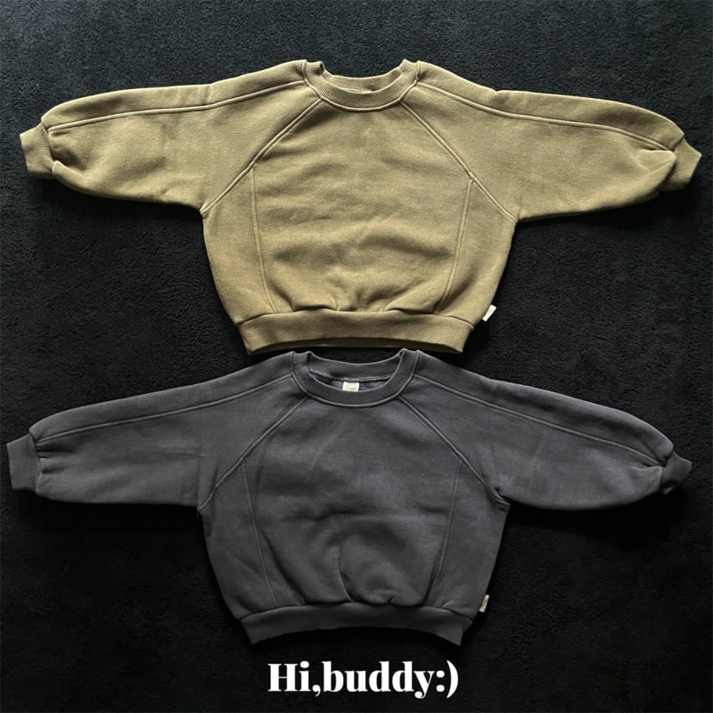 Hi buddy - Korean Children Fashion - #littlefashionista - Warm Cut Sweatshirt - 11
