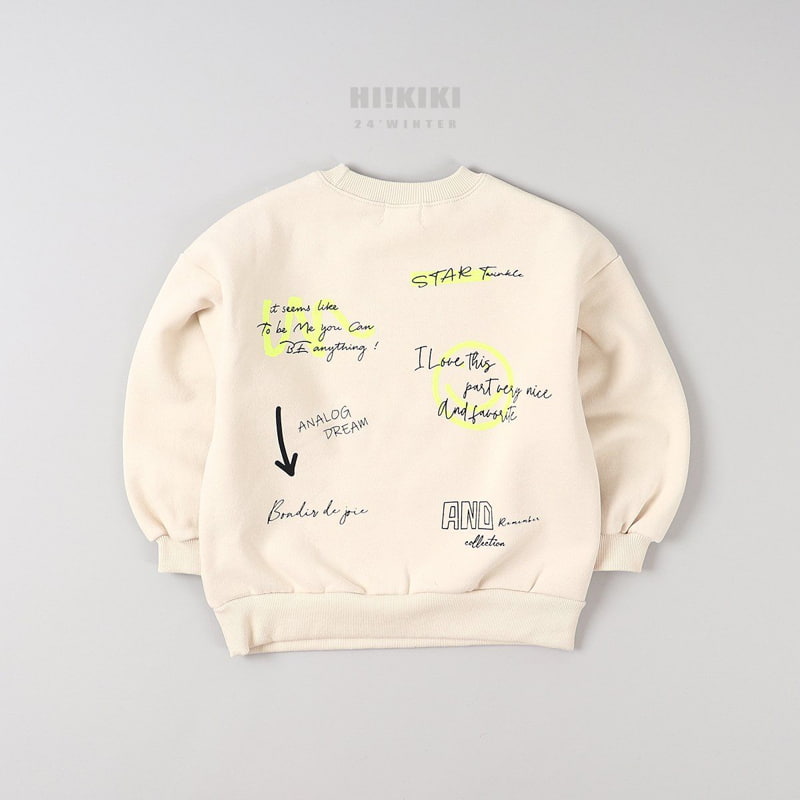 Hikiki - Korean Children Fashion - #fashionkids - Sketch Sweatshirt - 11