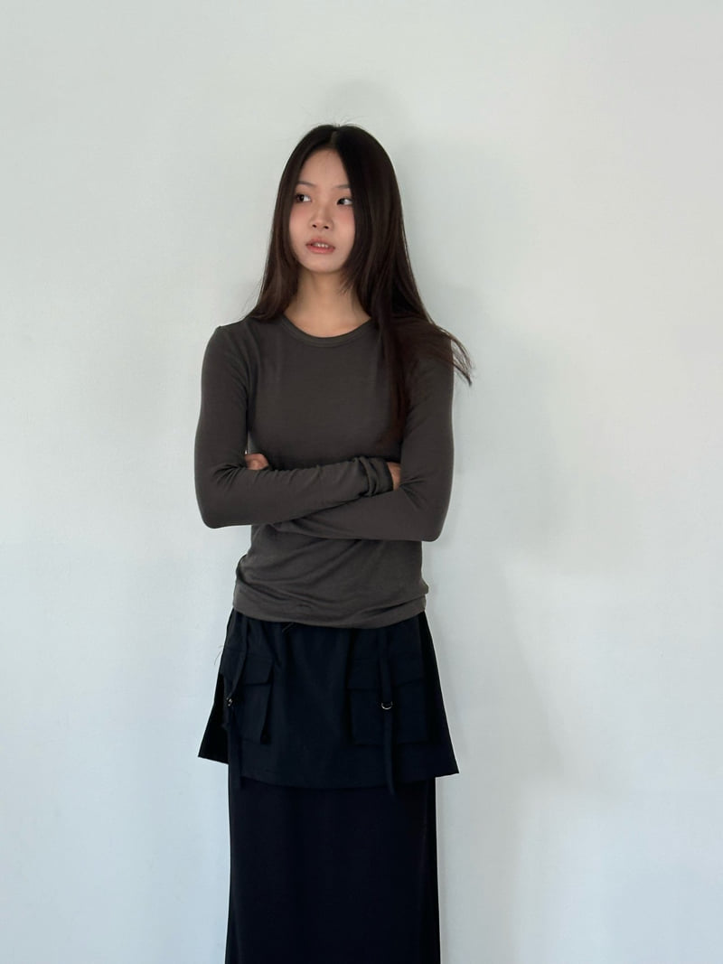 Hue - Korean Women Fashion - #momslook - Wool Tee - 2