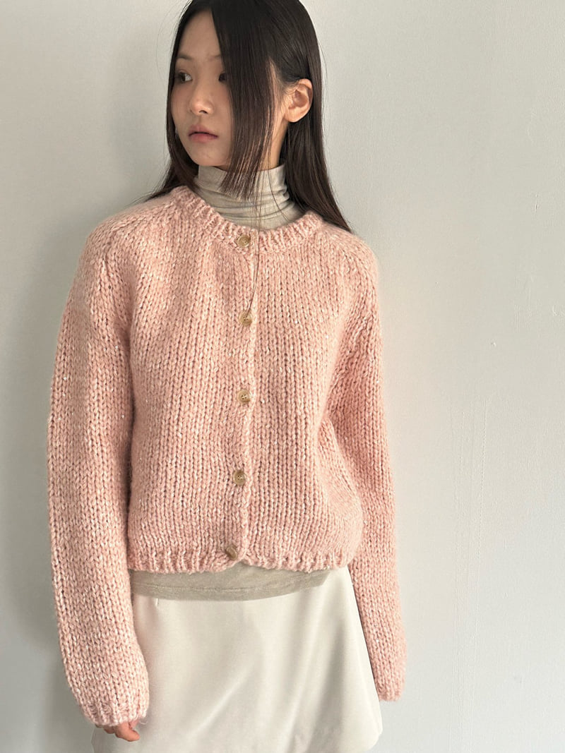 Hue - Korean Women Fashion - #momslook - Spangle Cardigan - 12