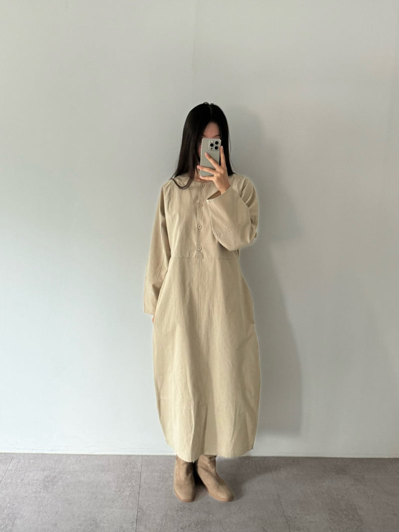 Hue - Korean Women Fashion - #vintagekidsstyle - Balloon One-piece - 6