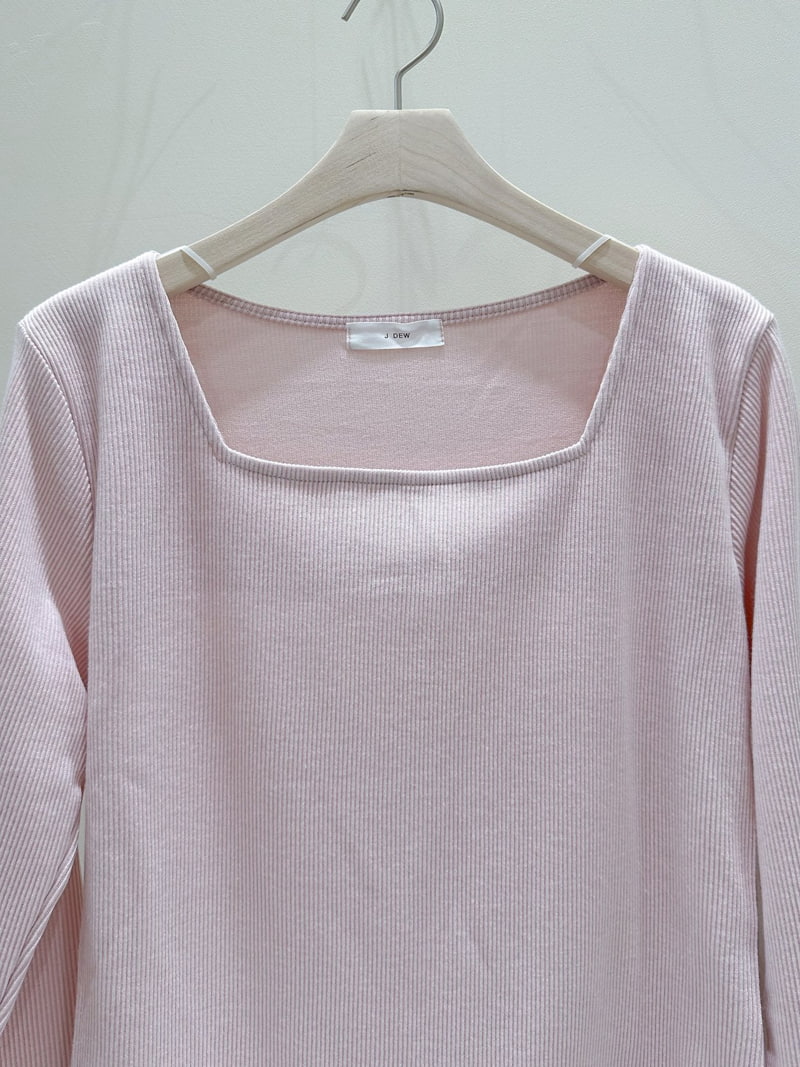 J dew - Korean Women Fashion - #momslook - Awl Square Tee - 11