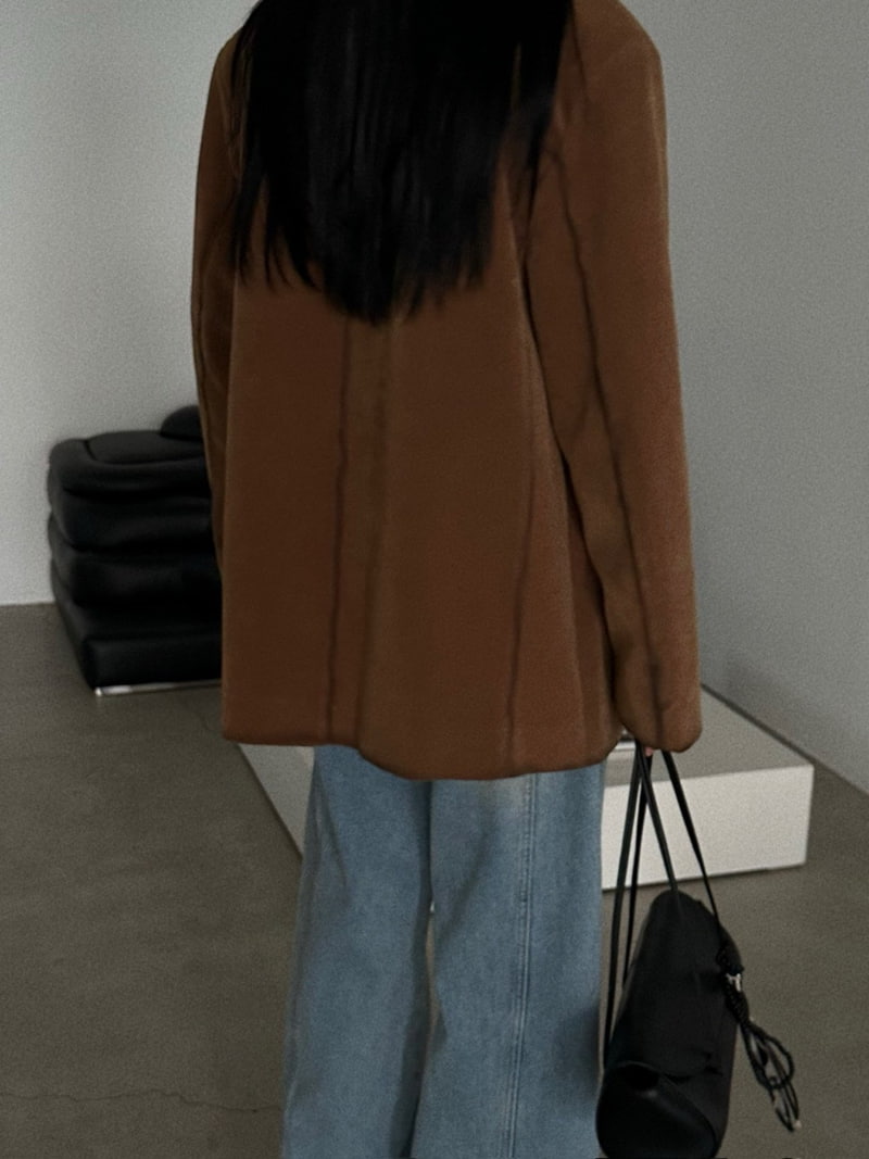 Jade Market - Korean Women Fashion - #vintagekidsstyle - Jay Slit Jacket - 12