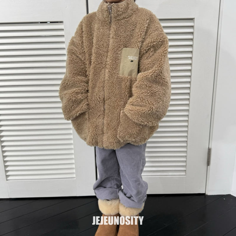 Jejeunosity - Korean Children Fashion - #discoveringself - Fluffy Jacket - 2