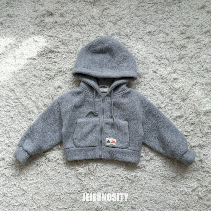 Jejeunosity - Korean Children Fashion - #fashionkids - Bichon Hooded Zip-up - 2