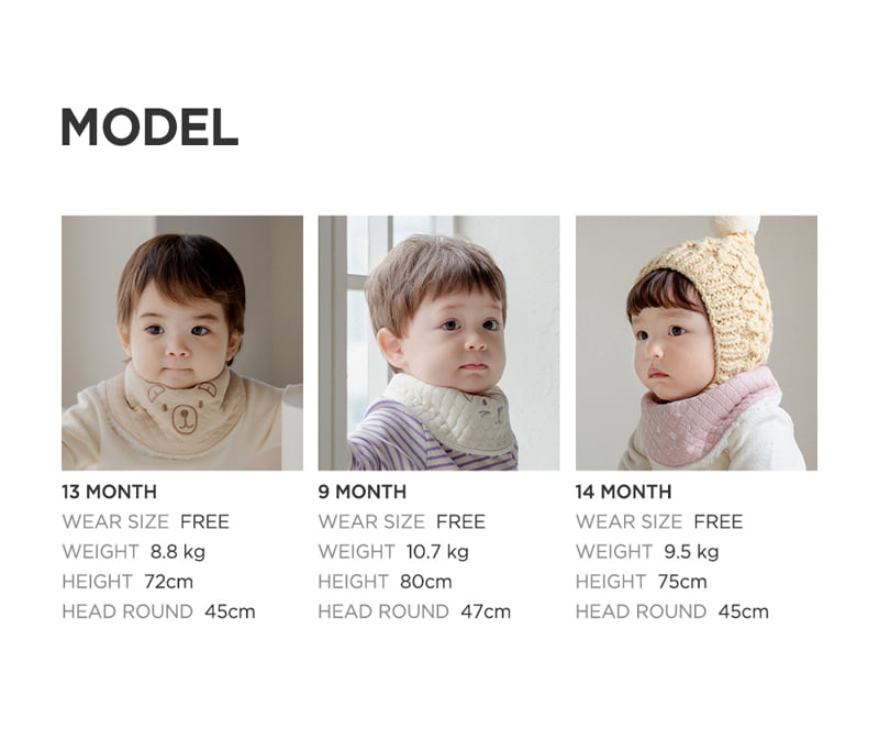 Kids Clara - Korean Baby Fashion - #babyboutique - Molly Snow Baby Banana Bib - 10