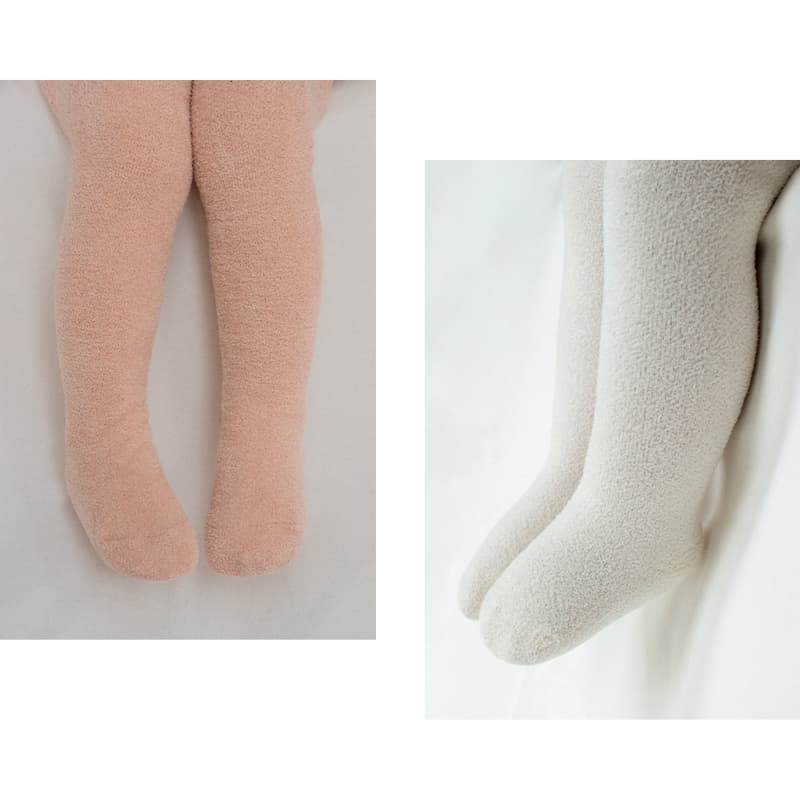 Kids Clara - Korean Baby Fashion - #babyclothing - New Happy Plain Baby Tights (set of 5) - 3