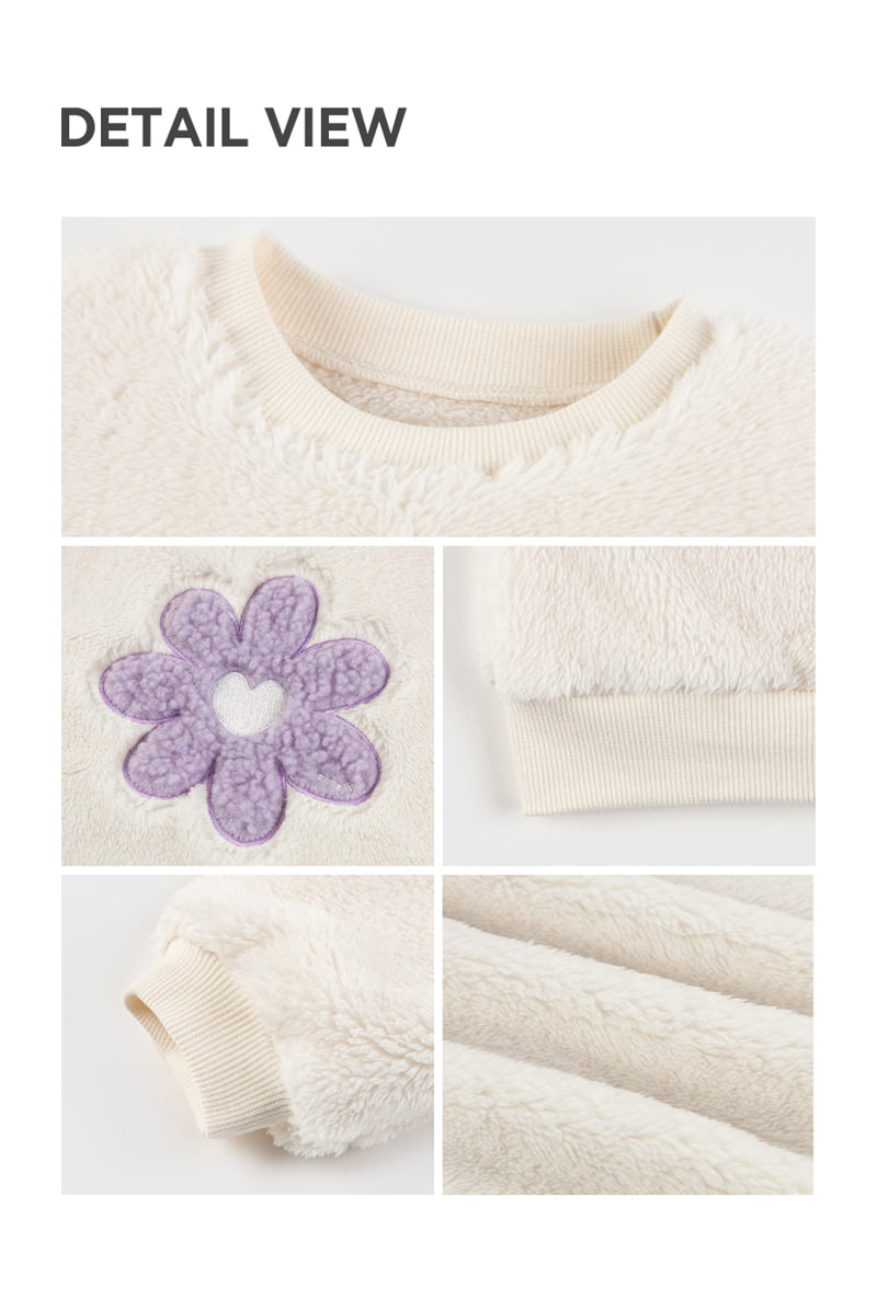 Kids Clara - Korean Baby Fashion - #babyclothing - Libby Fleece Baby Sweatshirt - 6