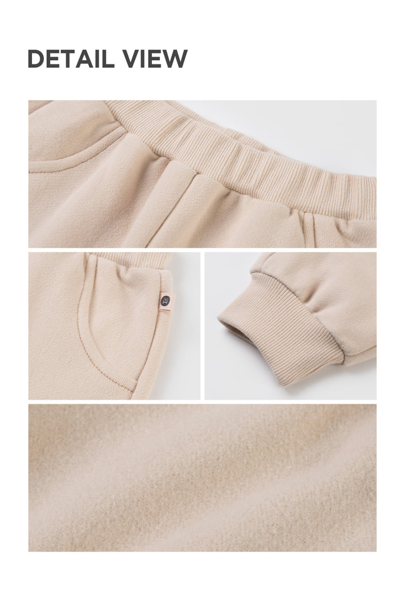 Kids Clara - Korean Baby Fashion - #babylifestyle - Emmett Fleece Baby Jogger Pants - 5