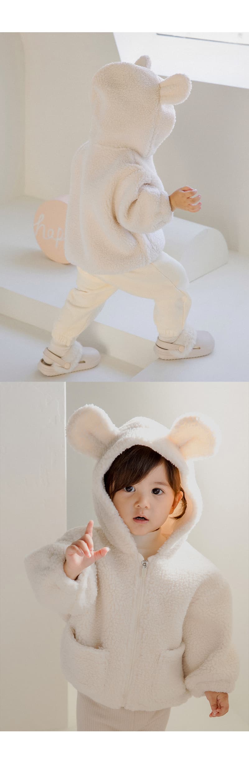 Kids Clara - Korean Baby Fashion - #babylifestyle - Ariesa Baby Zip-up - 3