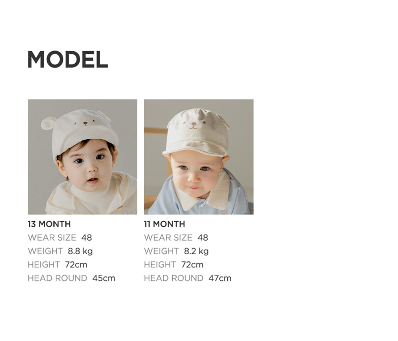 Kids Clara - Korean Baby Fashion - #babywear - Gide Baby Wire Cap - 10