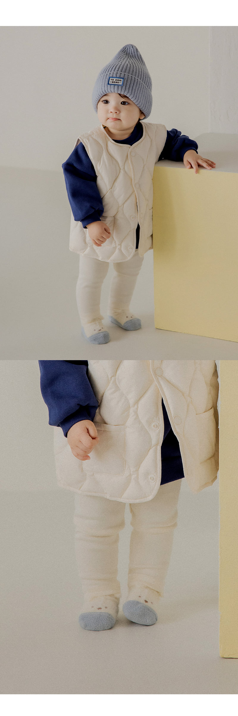 Kids Clara - Korean Baby Fashion - #onlinebabyshop - Jude Winter Baby Rubbers (set of 5) - 4
