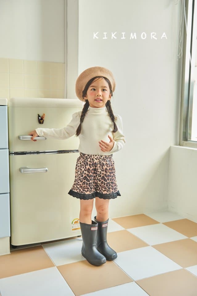 Kikimora - Korean Baby Fashion - #babyoninstagram - Leopard Lace Shorts - 9