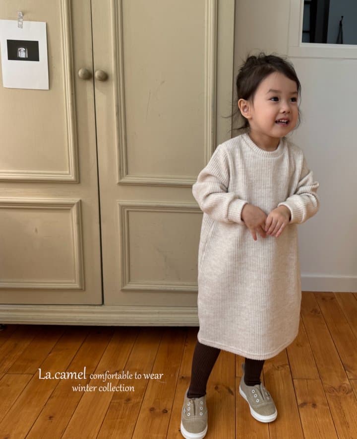 La Camel - Korean Children Fashion - #childofig - Memory One-piece - 3