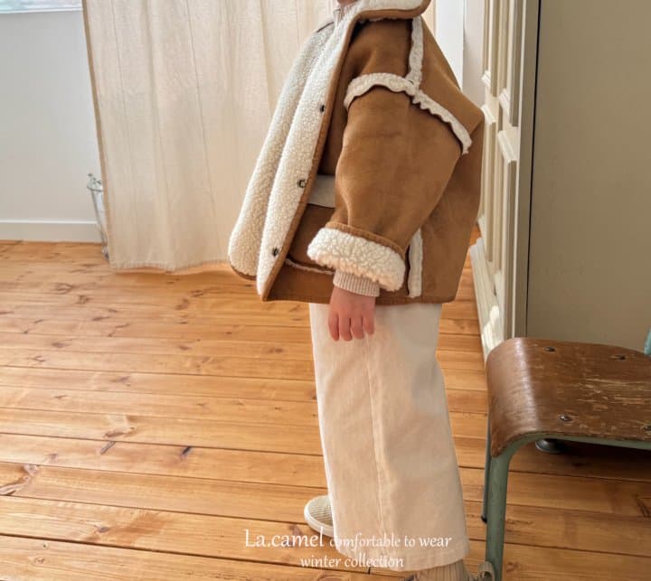 La Camel - Korean Children Fashion - #childrensboutique - Signature Reversible Mustang Jacket - 8
