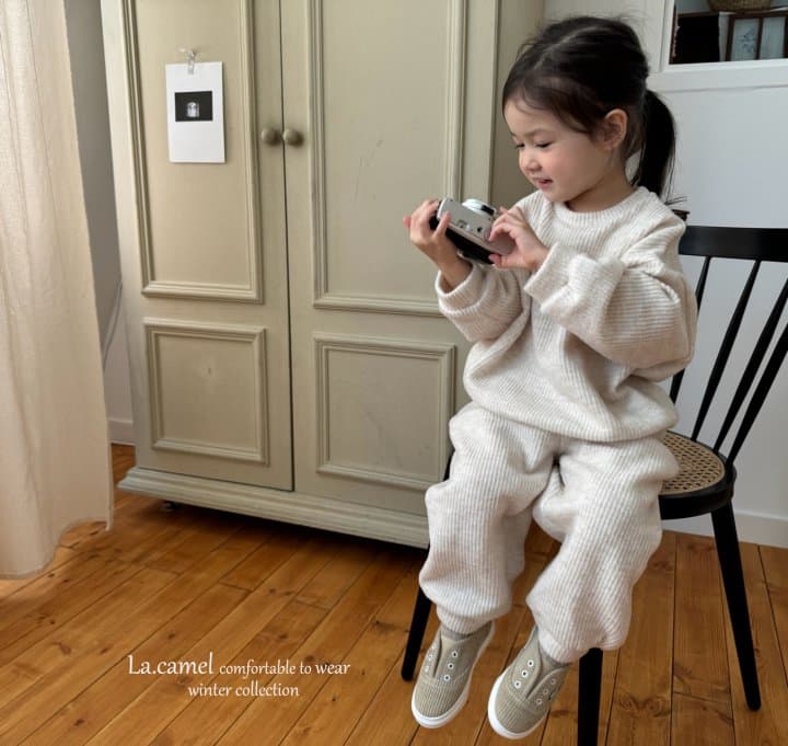 La Camel - Korean Children Fashion - #discoveringself - Memory Top Bottom Set - 5