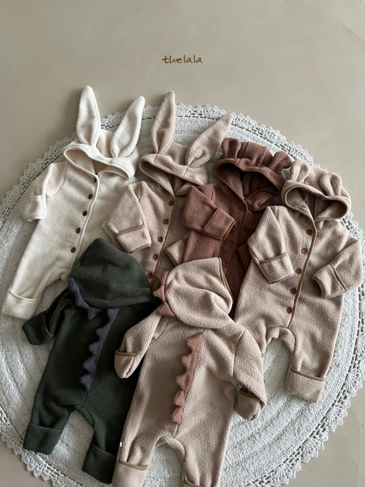 Lala - Korean Baby Fashion - #babyfever - Puff Tyrano Bodysuit