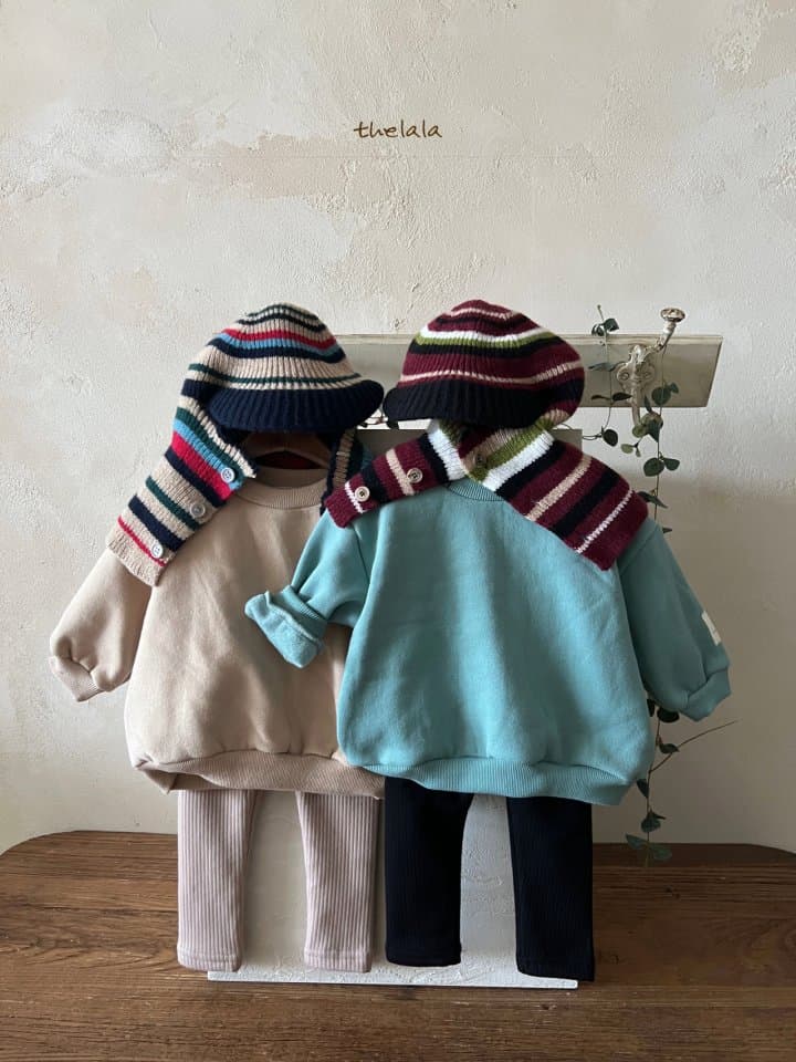 Lala - Korean Children Fashion - #fashionkids - Wind Stripe Clava - 2