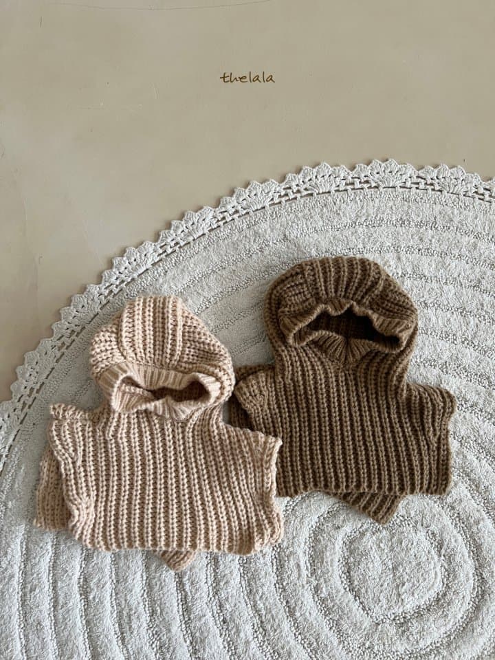 Lala - Korean Children Fashion - #prettylittlegirls - Shoulder Hood Warmer - 6