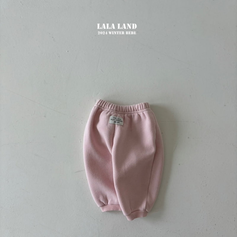 Lalaland - Korean Baby Fashion - #babyclothing - Sweet Banding Jogger Pants