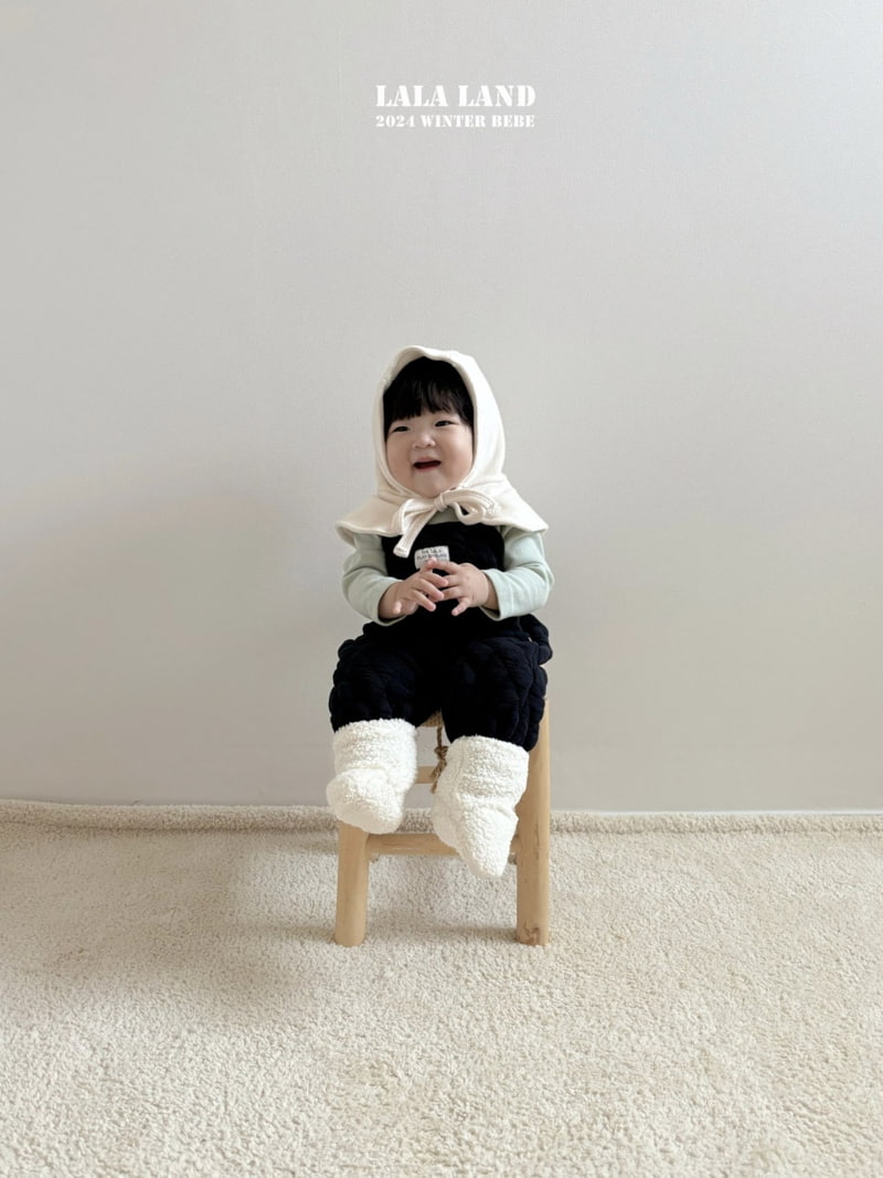 Lalaland - Korean Baby Fashion - #babywear - Pot Quilting Suspender Bodysuit - 10