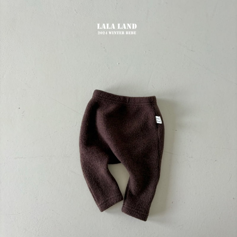 Lalaland - Korean Baby Fashion - #onlinebabyboutique - Fleece Knit Leggings - 4