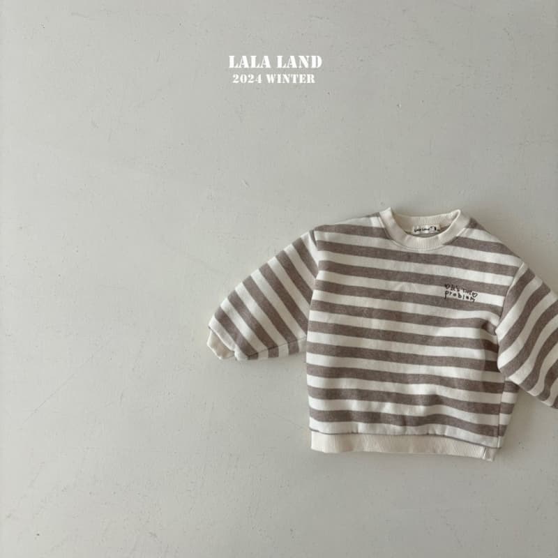 Lalaland - Korean Children Fashion - #kidsshorts - Saint Brushed Sweatshirt - 3