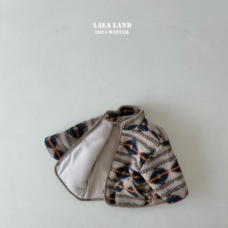 Lalaland - Korean Children Fashion - #kidsstore - Camper Fleece Jacket - 6