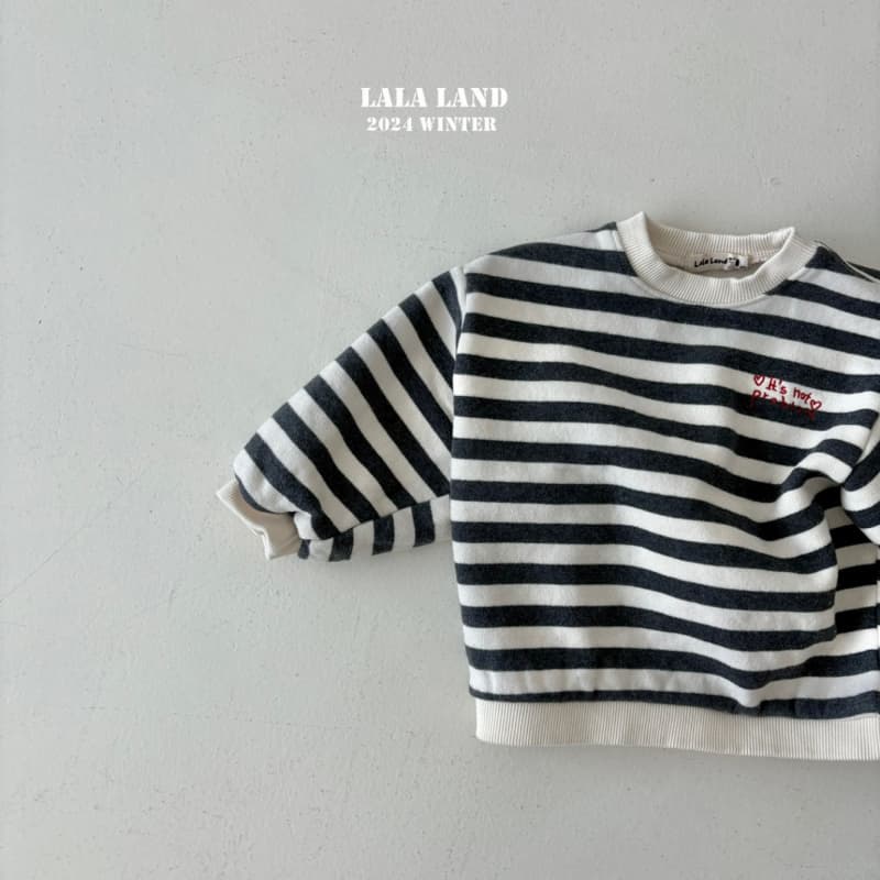 Lalaland - Korean Children Fashion - #kidzfashiontrend - Saint Brushed Sweatshirt - 5