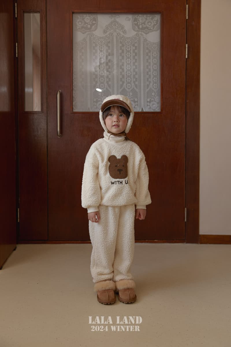 Lalaland - Korean Children Fashion - #littlefashionista - Poodle Jogger Pants - 10