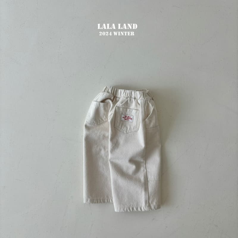 Lalaland - Korean Children Fashion - #todddlerfashion - Brushed Week Pants - 2