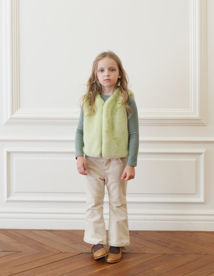 Le Bev - Korean Children Fashion - #magicofchildhood - Warm Corduroy Span Pants - 6