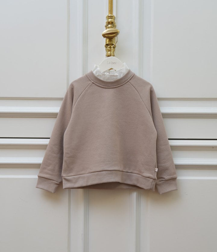 Le Bev - Korean Children Fashion - #todddlerfashion - Frill Sweatshirt (XL) - 7