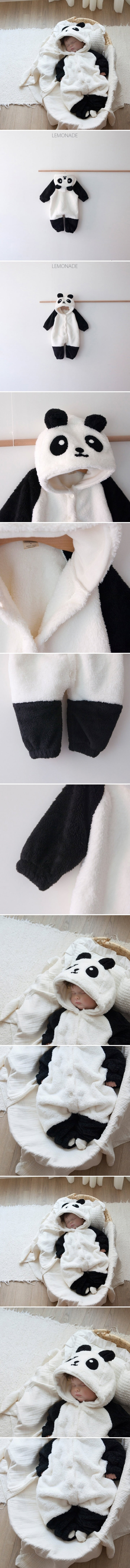 Lemonade - Korean Baby Fashion - #onlinebabyshop - Panda Suit