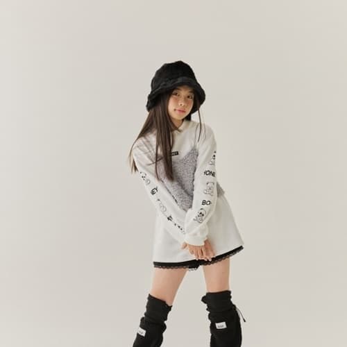Lilas - Korean Children Fashion - #discoveringself - The Bear Long Tee