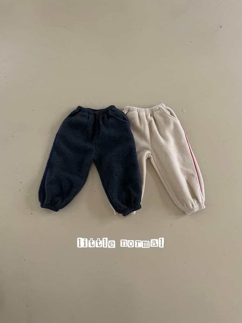 Little Normal - Korean Children Fashion - #fashionkids - Logo Strap Pants