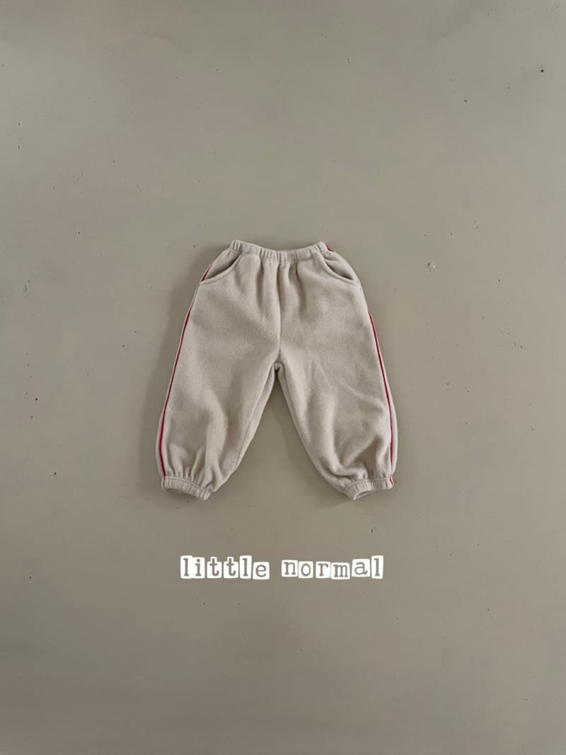 Little Normal - Korean Children Fashion - #kidsstore - Logo Strap Pants - 3