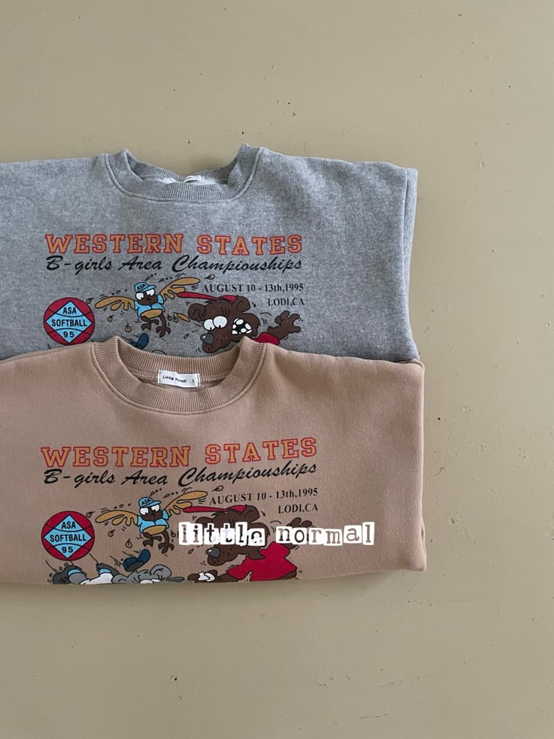 Little Normal - Korean Children Fashion - #minifashionista - Western Sweatshirt - 5