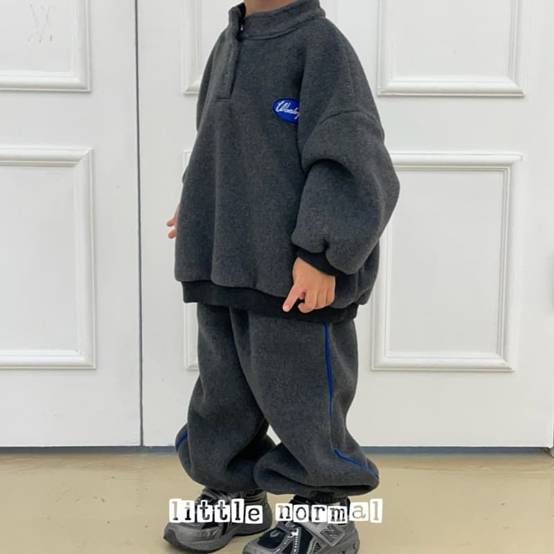 Little Normal - Korean Children Fashion - #prettylittlegirls - Logo Strap Pants - 9