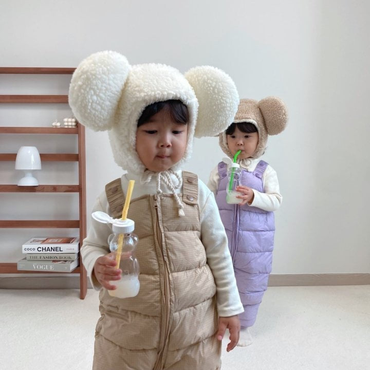 Little Rabbit - Korean Baby Fashion - #babyoninstagram - Padding Overall - 6