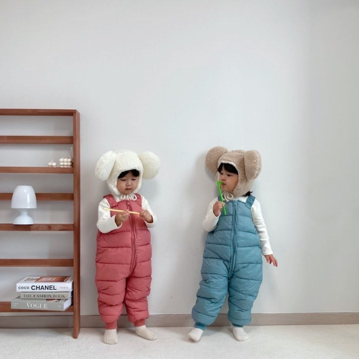 Little Rabbit - Korean Baby Fashion - #babyoutfit - Padding Overall - 9