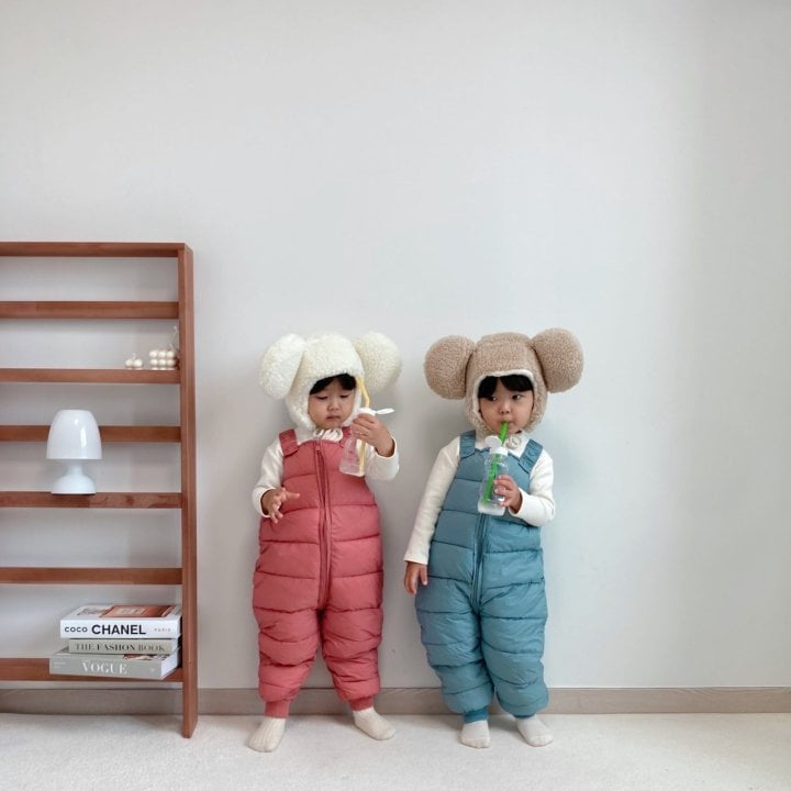 Little Rabbit - Korean Baby Fashion - #onlinebabyboutique - Padding Overall - 11