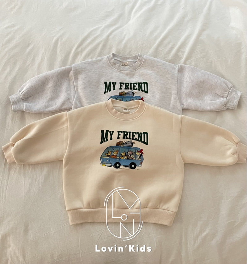 Lovin - Korean Children Fashion - #littlefashionista - Bus Sweatshirts - 2
