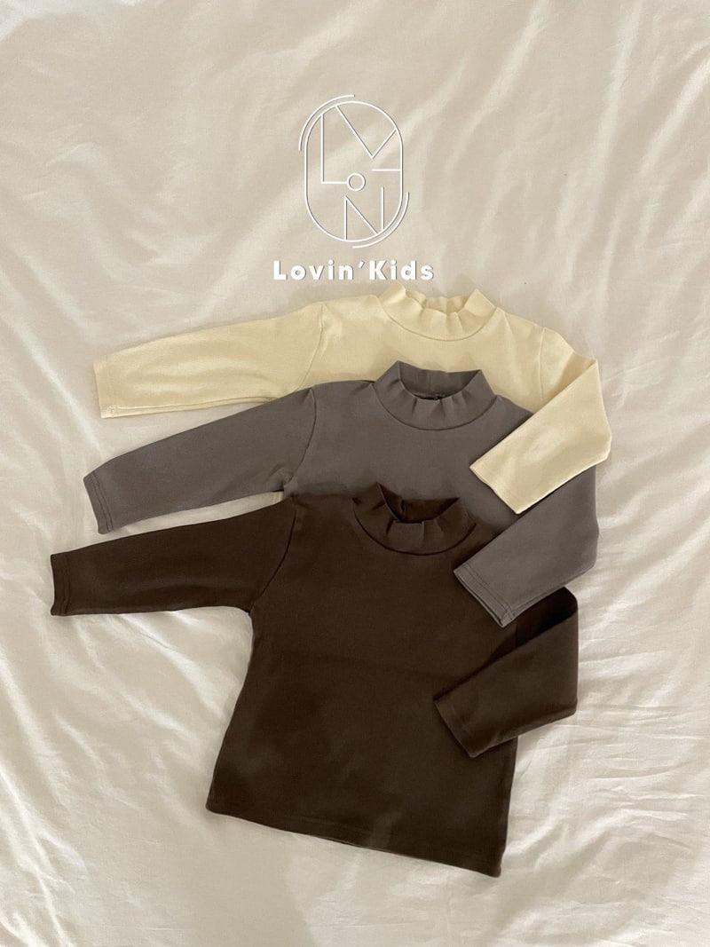 Lovin - Korean Children Fashion - #prettylittlegirls - Rib Turtleneck Tee - 2