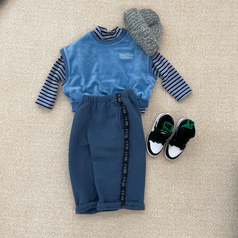 Middle Name - Korean Children Fashion - #childofig - Point Raglan Vest - 9