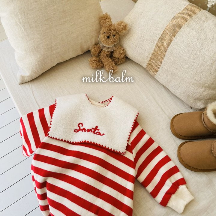 Milk Balm - Korean Baby Fashion - #babyboutique - Christmas Bodysuit - 7