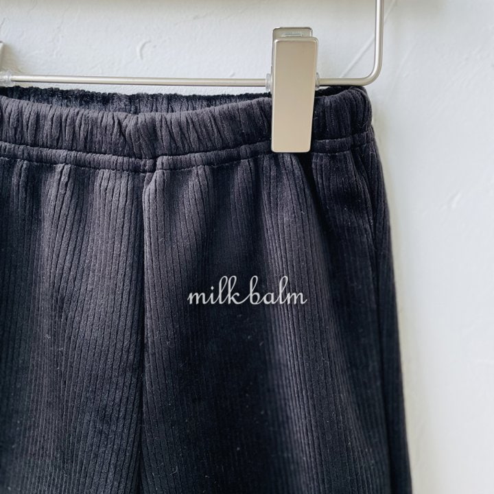 Milk Balm - Korean Children Fashion - #kidsstore - Rib Pants - 8