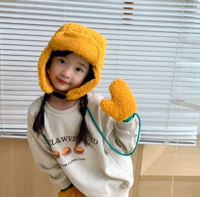 Miso - Korean Children Fashion - #kidzfashiontrend - Collared Mittens - 2
