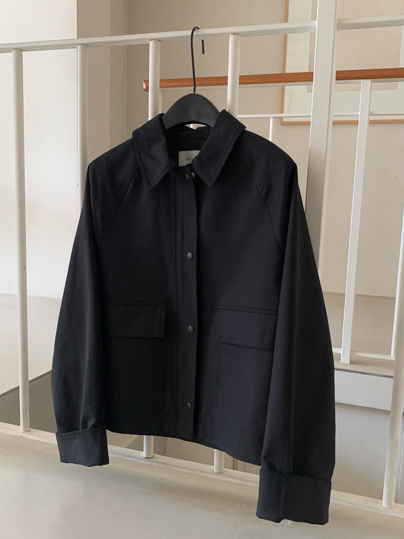 Moani - Korean Women Fashion - #momslook - Marshe Rolled-up Single Jacket - 11